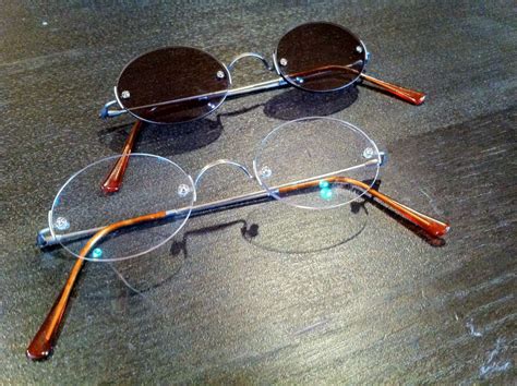 My beloved original Lunor Classic Oval glasses in PPs and AS. Steve Jobs had these in Classic Round.