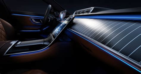 W223 Mercedes-Benz S-Class – interior gets revealed Meet the S-Class DIGITAL: „Luxury & Well ...