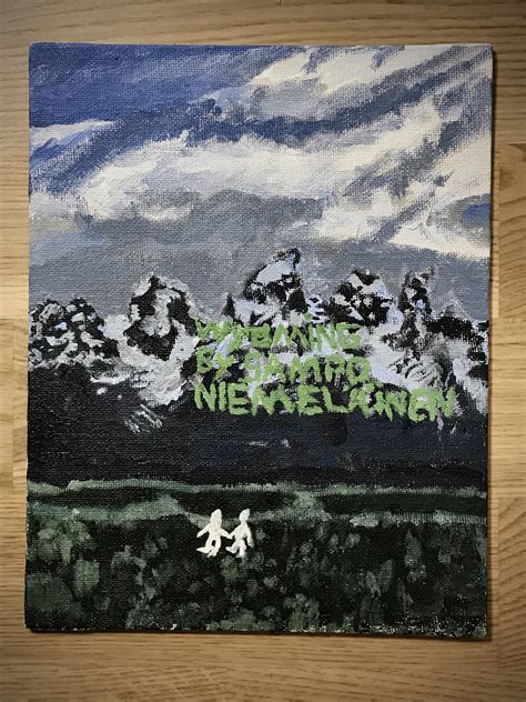 Ye album cover inspired painting : r/Kanye