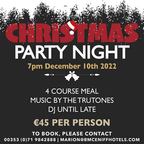 Christmas Party Night - Discover Bundoran, County Donegal