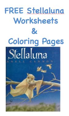 FREE Stellaluna Printable Activity Sheets