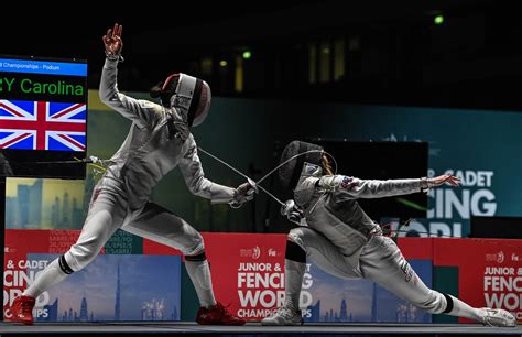 STUTCHBURY WINS THIRD INDIVIDUAL MAJOR CHAMPIONSHIP MEDAL - BRITISH FENCING