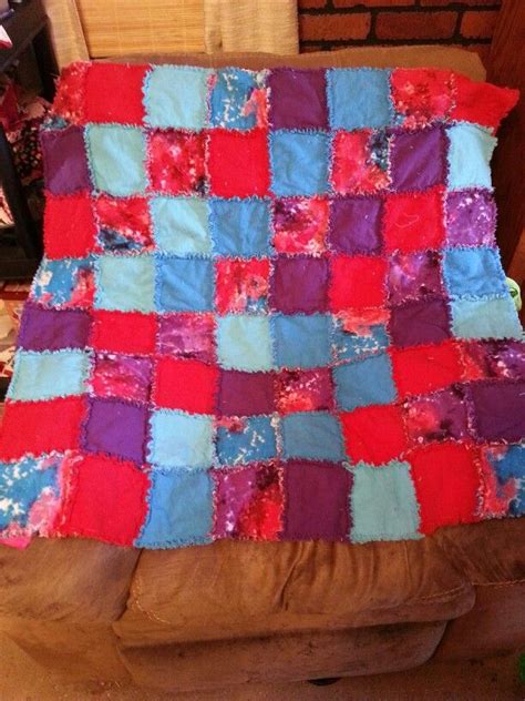 Rag quilt | Rag quilt, Quilts, Rag