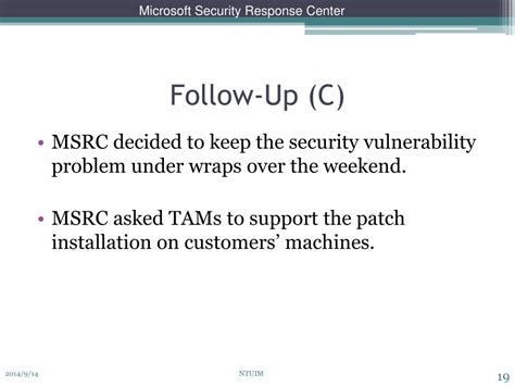 PPT - Microsoft Security Response Center PowerPoint Presentation, free download - ID:4372845