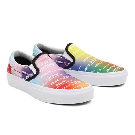 Pride Classic Slip-On Shoes | Multicolour | Vans