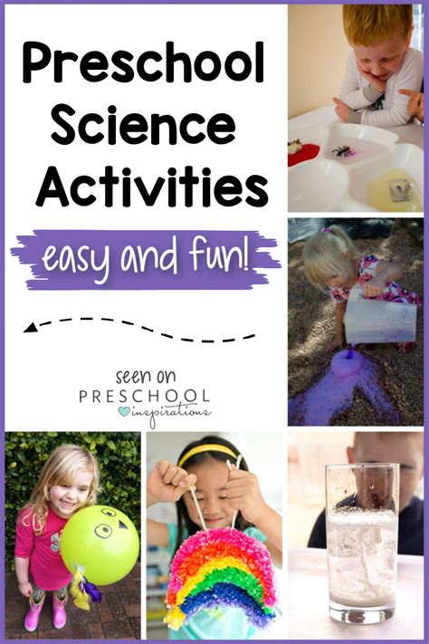 30+ Simple and Fun Preschool Science Activities - Preschool Inspirations