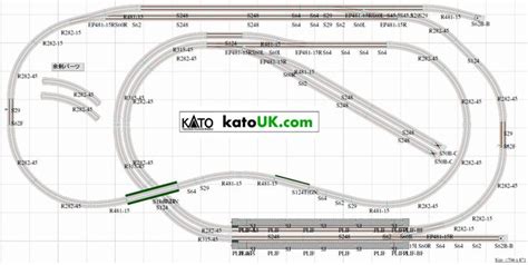 Kato Unitrack Coal Mine Track Plan - plan 03-09 | Kato unitrack, Model ...