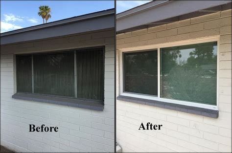 Before And After Window Replacement | Window replacement, Replace door ...