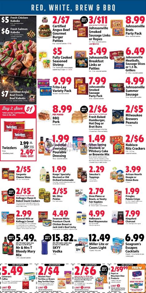 Festival Foods Weekly ad valid from 06/28/2023 to 07/04/2023 - MallsCenters