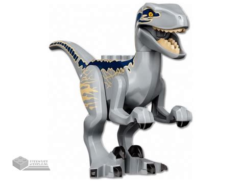 LEGO® Raptor14 - Dinosaur Raptor / Velociraptor with Dark Blue and Tan ...