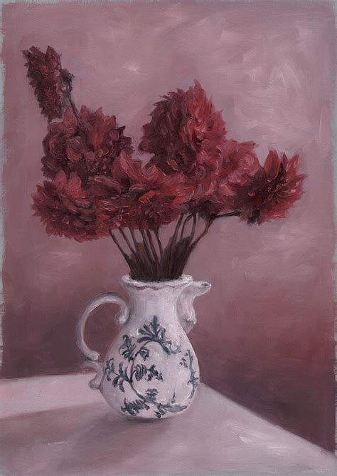 Flowers still life, oil painting by secemolados on DeviantArt