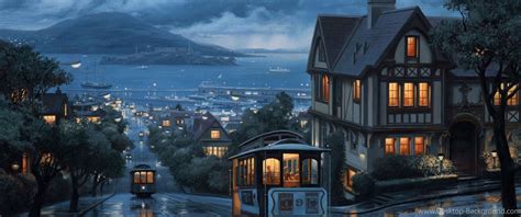 4k Ultra Wide Wallpapers - San Francisco Rain (#516529) - HD Wallpaper ...