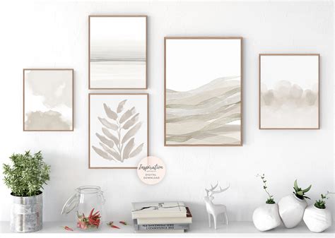 Minimalist Gallery Wall Set of 5 Prints Gallery Wall Set 5 - Etsy