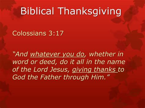 PPT - Biblical Thanksgiving PowerPoint Presentation, free download - ID:5321071