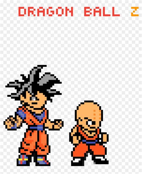 Goku Dragon Ball Pixel Art Clipart Pinclipart | sexiezpix Web Porn