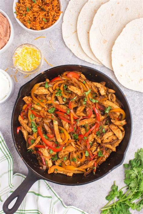 Chicken Fajita Wrap | Everyday Family Cooking