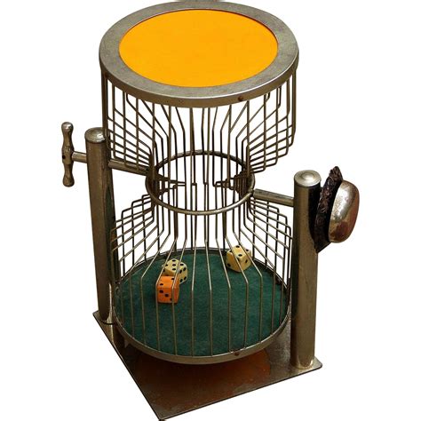 C1910 Antique Casino Cage Dice Game Large Chuck~a~Luck -- found at www.rubylane.com # ...