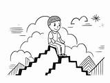 Growth Mindset Themed Coloring  Page sketch template