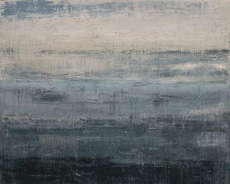 Deep Sea Horizon Painting by Erin Ashley - Fine Art America