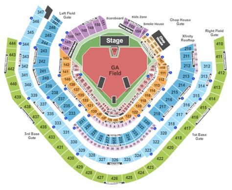 Suntrust Park Seating Chart View Suntrust Park Seating Charts | Images ...