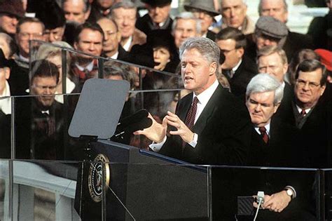 President Bill Clinton Inauguration Speech 1997 Photo Print for Sale