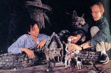 Nightmare Before Christmas behind the scenes | Tim burton films, Tim burton, Stop motion