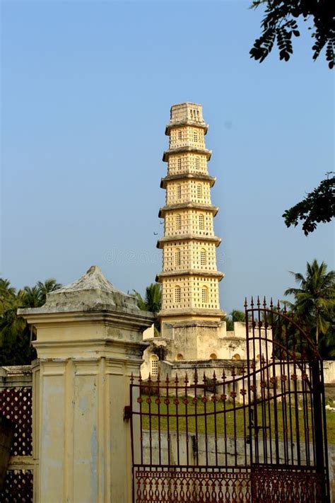 The Tower of Manora Fort with Entrance Gate. Stock Photo - Image of asia, mahal: 109532924