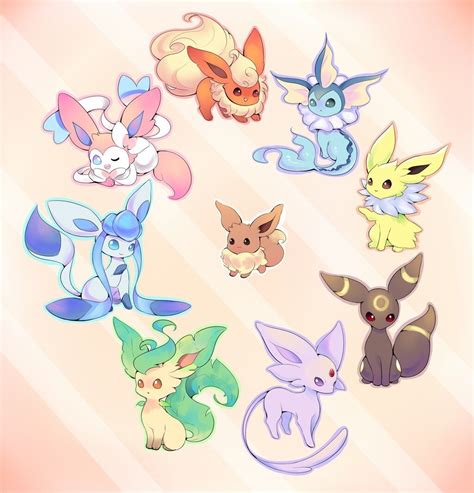 Pin by esmeralda on Eeveelutions | Pokemon eeveelutions, Pokemon eevee, Pokemon