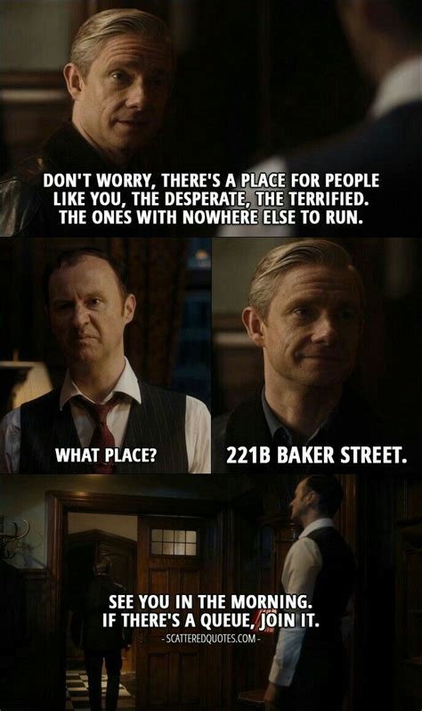 They seriously scared poor Mycroft... | Sherlock quotes, Sherlock ...