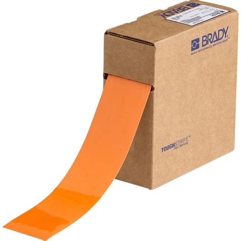 Brady ToughStripe 30m Orange Floor Marking Tape available online ...