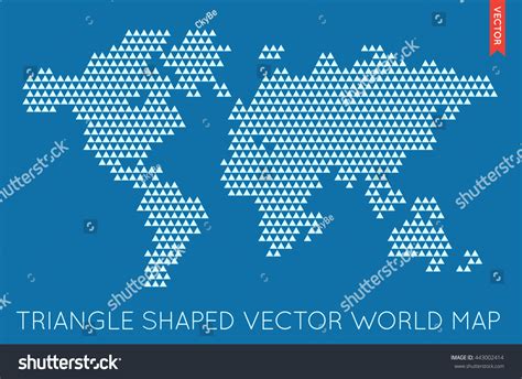 Vector Flat World Map Infographic Map Stock Vector (Royalty Free) 443002414 | Shutterstock