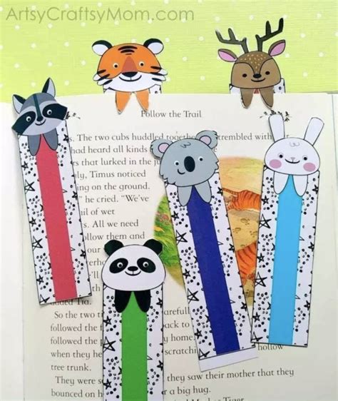 16 Easy Handmade Bookmark Ideas For Kids To Make | Back to school crafts for kids, Bookmarks ...