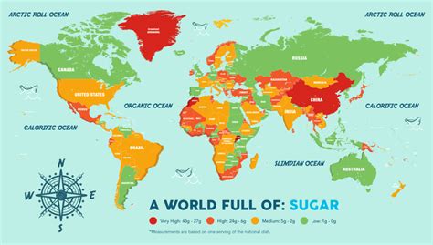 World Food Map - Know Your Foods [Infographic] | Bit Rebels