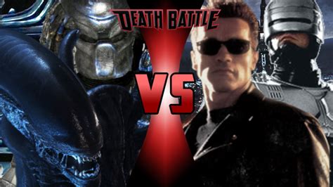 Alien and Predator vs Terminator and Robocop - Battles - Comic Vine