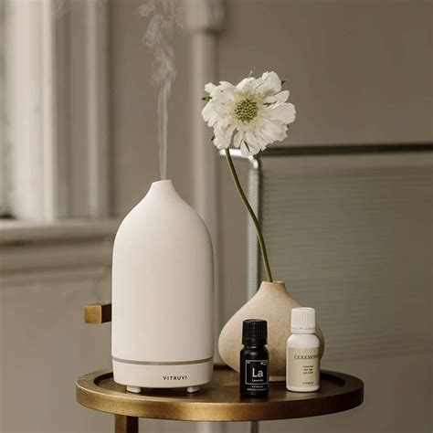 100ml Ceramic Ultrasonic Essential Oil Diffuser - Goodmart