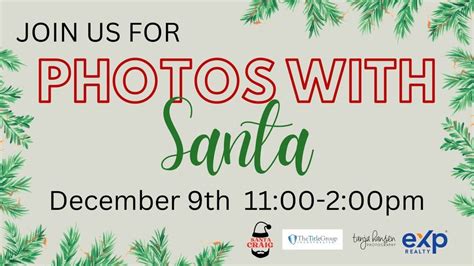 Photos With Santa, The Jacob Olson Real Estate Team, Anoka, December 9 ...