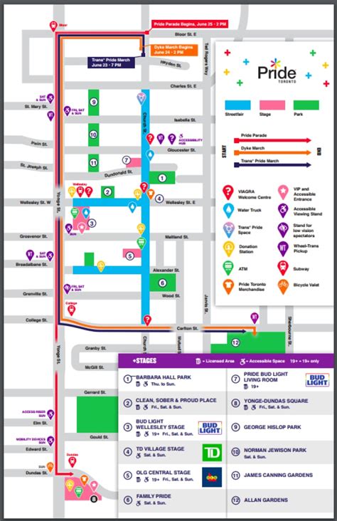 Your guide to Toronto Pride Weekend road closures | CBC News