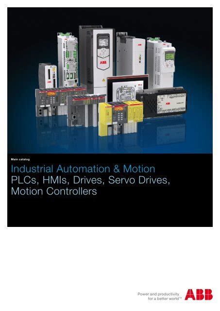 Industrial automation PLC, control panels, SCADA ... - Abb