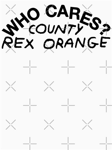 Rex Orange County Hoodies - Rex Orange County Merch Who Cares Pullover Hoodie RB2307 - ®Rex ...