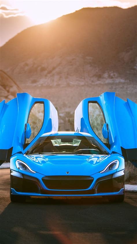 Rimac C_Two California Edition 4K Ultra HD Mobile Wallpaper | Car wallpapers, Cool cars, Exotic cars