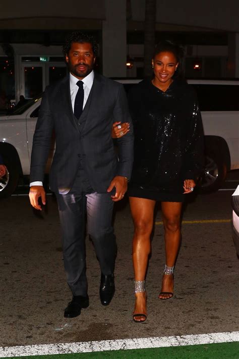 CIARA and Russell Wilson Night Out in Miami 01/31/2020 – HawtCelebs