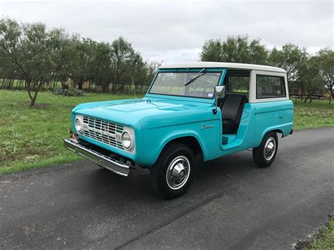 1966 Ford Bronco U13 roadster hard top 6 cylinder 3 speed 4x4 for sale ...