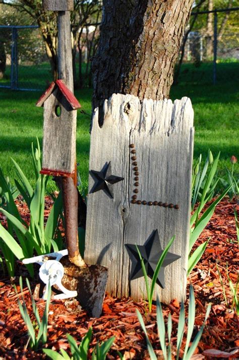 old shovel turned into garden art | Trash 2 Treasure Inspiration | Pinterest | Garden art ...