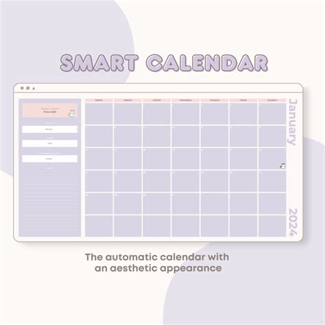 Smart Calendar Spreadsheet Free