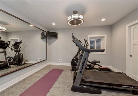 47 Extraordinary Basement Home Gym Design Ideas | Home Remodeling ...