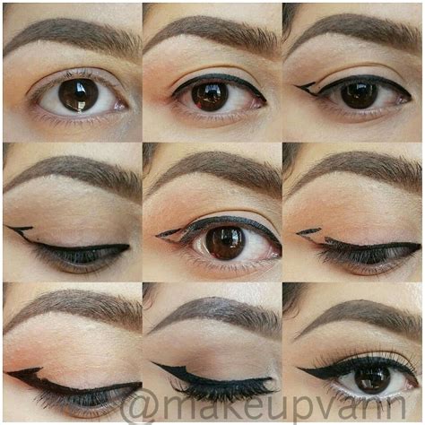 The perfect winged liner for hooded eyes! Cat Eye Eyeliner, Eyeliner ...