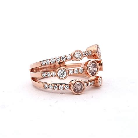 Cognac Diamond Ring - Troy O'Brien Fine Jewellery