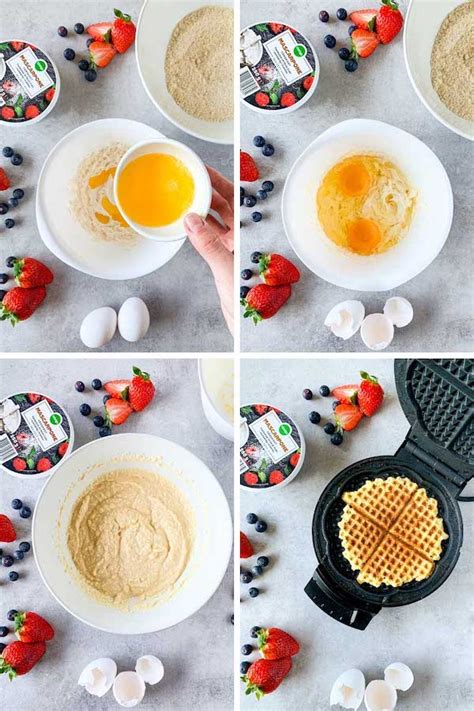 Easy low-carb waffles recipe (Gluten-free and keto) - Here To Cook