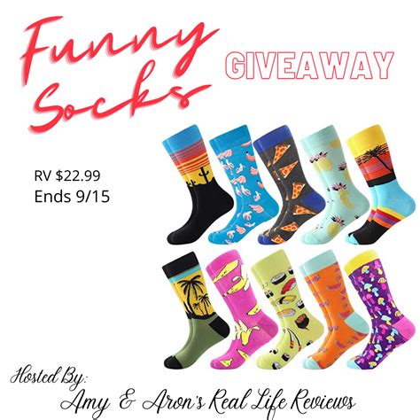 Love, Mrs. Mommy: Funny Socks Giveaway!