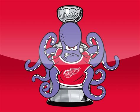 Al-The-Octopus | Detroit red wings, Red wings hockey, Detroit red wings ...